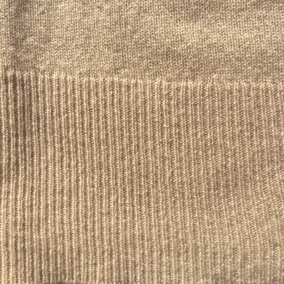 Veronica Beard cashmere top sleeveless sweater camel tan medium layering top - Picture 5 of 14